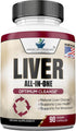 Liver Cleanse & Detox, Liver Supplement, Liver Support, Liver Detox, Liver Cleanse, Liver Health, Milk Thistle Silymarin, Artichoke, Dandelion, Tu...
