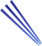 BambooMN - Triangular Prism Plastic Fruit Appetizer Cocktail Pick 3.5" (9cm) - Dark Blue - 1,000 Pieces...