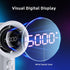Portable Handheld Fan with 100-Speed Adjustable,Turbocharged Strong Airflow Mini Fan,5000mAh Battery Rechargeable Personal Fan - Ideal Gift for Wo...