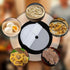 8Pcs Round Silicone Dehydrator Sheets Non-stick Fruit Dehydrator Mats Dehydrator Tray Liner Reusable Reusable Steamer Mat Mesh Sheet for Fruit Dry...