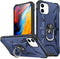 Case for iPhone 12 Case iPhone 12 Pro Case Military Grade Drop Case with Kickstand Metel Ring Magnetic Holder Shockproof Protective for iPhone 12 ...