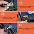 2 PCS Car Battery Terminal Connector Clamps, Pure Copper Auto Battery Cable Ends Connector, Positive & Negative Top Post Battery Terminals Set, Ca...