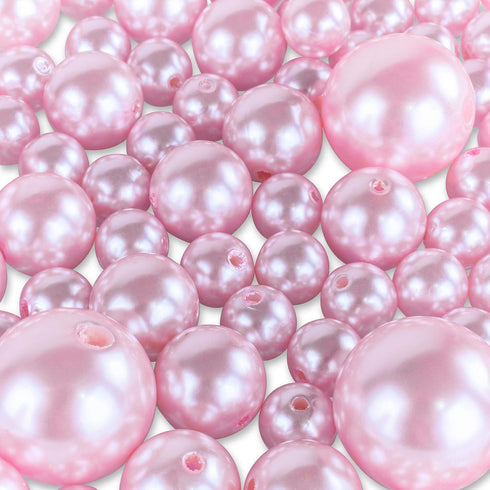 Super Z Outlet Elegant Glossy Polished Pearl Beads for Vase Fillers, DIY Jewelry Necklaces, Table Scatter, Wedding, Birthday Party Home Decoration...