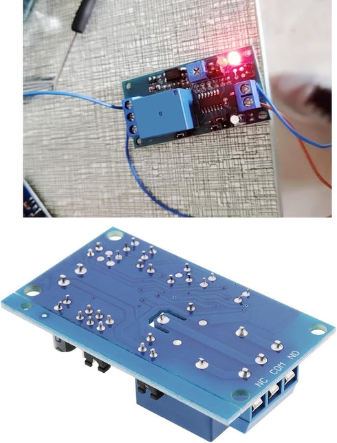 The Lord of the Tools 2pcs DC 12V Delay Adjustable Timer Relay Delay Turn Off Switch Module with Timer Compatible with A-rduino for Automotive...