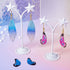 16Pcs Butterfly Earring Making Kit Acrylic Butterfly Wing Charms Colorful Fairy Wing Pendants Boho Butterfly Wing Charms & Jump Rings Earring Hook...