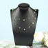 YOUBEIYEE 13 Feet Green Stone Chains for Jewelry Making Gold Plated Stainless Steel Jewelry Chain Roll Handmade Natural Healing Gemstone Chain Nec...