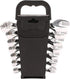 7Pcs Ratcheting Wrench Set with Rack Organizer, CR-V Steel | 8-18 mm Metric Combination Ratchet Wrenches Set | Combination Wrenches Set for Bicycl...