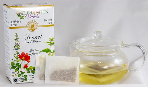 CELEBRATION HERBALS Fennel Seed Blonde Tea Organic 24 Bag, 0.02 Pound...