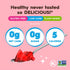 Simply Delish Plant Based Natural Strawberry Jel Dessert – 6 Pack – Zero Sugar, 0g Net Carbs, Gluten Free, Vegan, Diabetic & Allergen Free...