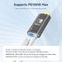 JINGDU 4K@60Hz USB C to HDMI Cable for Nintendo Switch NS/OLED/Steam Deck/ROG Ally, 2m/6.6FT, Portable USB-C to HDMI Cord Replaces The Original Sw...