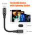 AGVEE [3.3ft Lightning Extension Cable Braided Female to Male Extender Cord for iPhone iPad Charger, Data Sync Video Audio & Charging Connector Ad...