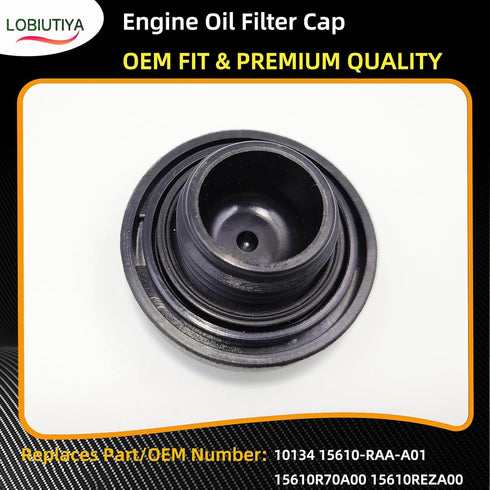 80985 15610REZA00 Engine Oil Fill Cap Compatible with Acura and Honda Models, Fit For Acura RSX, Fit?Fit For Honda Accord Civic CR-V Pilot Element...