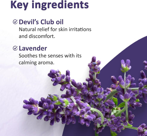 Alaska Devil's Club Lavender Salve - Handmade Skin Care Ointment with Lavender - Natural Muscle Rub with Premium, Responsibly Sourced Plant Materi...