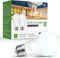 Dusk to Dawn Light Bulbs, 100W Equivalent Outdoor Light Bulbs, 5000K Daylight White, A19 E26 Light Sensor LED Bulb Automatic On Off Photocell for ...