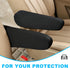 2 PCS Car Front Seat Armrest Covers, Elastic Fabric Auto Seat Armrest Protectors, Universal Front Seat Armrest Cover Replacement, Vehicle Accessor...