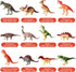 12Pack Educational Realistic Dinosaur Figure Toys for Toddler 6'' to 7" Large Size Dinosaur Playset Gift for Kids, Boys, and Girls Children's Birt...