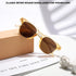 FEISEDY Classic Polarized Sunglasses Retro Round Sunglasses for Women Men Trendy Shades B0002...