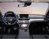 West Llama Customized Auto Car Steering Wheel Cover for Honda (Black+Blue)...
