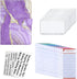 3D Starring Sky Budget Binder A6 Planner Money Saver with Zipper Cash Envelopes Sheet and Stickers for Budgeting -004PP...
