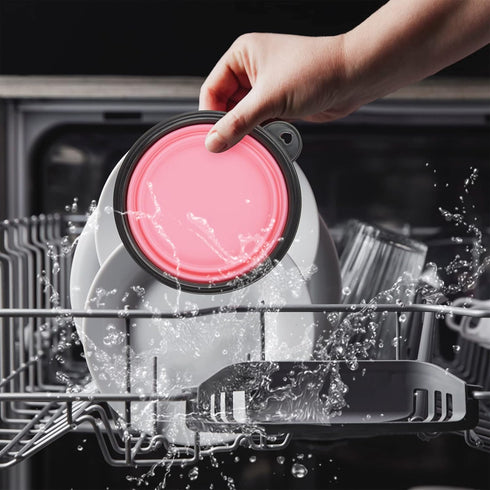 Dog Bowl Pet Collapsible Bowls, 2 Pack Collapsible Dog Water Bowls for Cats Dogs, Portable Pet Feeding Watering Dish for Walking Parking Traveling...