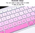 HRH Ultra Thin Silicone Keyboard Cover Skin for MacBook Air 13.3" 13 inch 2020 with M1 Processor (Model A2337) Touch ID Accessories Protector-Ombr...