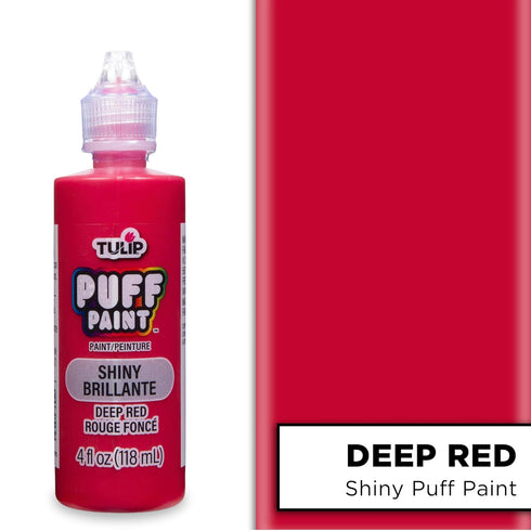 Tulip 41402 Dimensional Fabric Paint 4oz Slick Deep Red...