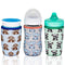 Glass Baby Bottle Sleeve for 8 oz Philips Avent | Sippy Cup Cover | Neoprene Cover | Non Slip Grip | Set of 3...