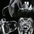 H&D HYALINE & DORA Crystal Hippopotamus Figurines Collectibles Mini Glass Animal Figurine for Table Home Decoration...