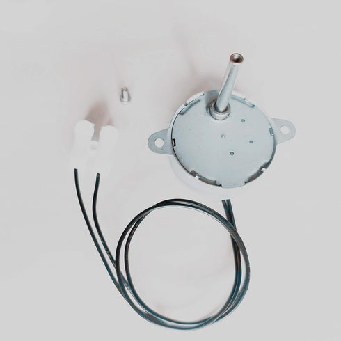 2PCS TYC-40 AC 12V 50/60Hz Synchronous Motor 5RPM CW/CCW 2-3W for LED Decoration Christmas Ornament (Shaft Length 33mm)...