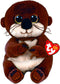Ty Beanie Bellie Mitch a Brown Otter - 6"...