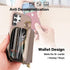 Furiet Wallet Case for Samsung Galaxy S22 Ultra 5G with Shoulder Strap Ring Buckle, Luxury PU Leather Zipper Flip Organ Purse, Card Holder Stand P...