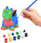 Neliblu Dinosaur Painting Kit - DIY Dino Craft Kit with Ceramic Figurine - Paintable Dino Art Activity for Toddler - Educational Toy for Dinosaur ...