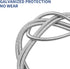 Brake Line Protector for 3/16" Tube - Upgraded Stainless Steel Brake Line Protector 3/16 Inch(2024 New), Premium Galvanized Gravel Guard Spring 16...