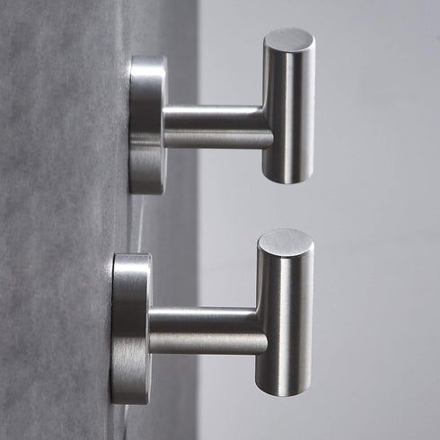 MARMOLUX ACC - Towel Hook Bathroom Single Coat Hook Bath Kitchen Hand Towel Holder Hat Door Hanger Rack Home Storage Spave Saver Bathroom Hardware...
