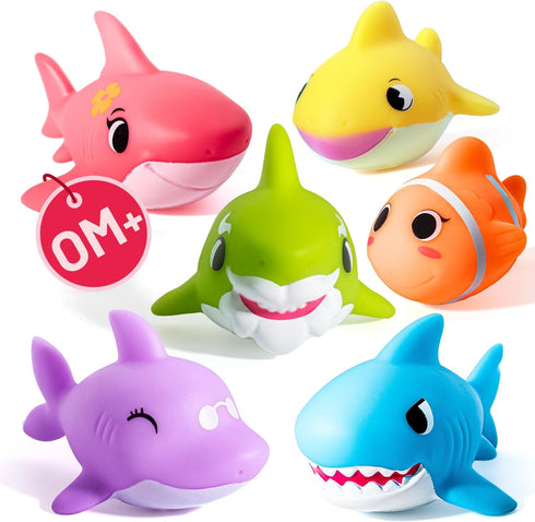 Hely Cancy Bath Toys for Babies 0 Months, No Hole Baby Bath Tub Toys, 1 Year Old Bath Shower Toys for Boys Girls...