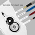 Whiteout Correction Tape, Easy To Use Applicator for Instant Corrections Correct Wrong Writing At Any Time, For school, Office (12pack, 5M/196" x ...