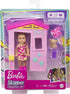 Barbie Skipper Babysitters Inc. Accessories Set with Small Toddler Doll & Pink Playhouse, Plus Pinwheel, Teddy Bear & Cup, Gift for 3 to 7 Year Ol...