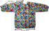 MUMBABY Baby Bib Sleeved Shirt with Pocket 1-3 Years Old Toddler Smock, Waterproof and Washable (Swirl Purples)...