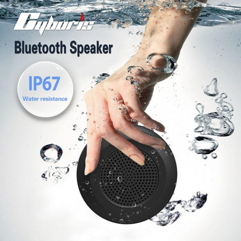 Portable Bluetooth Speakers, IPX7 Floating Waterproof Wireless Small Shower Speaker, Hands Free Calling, Bluetooth 5.3, True Wireless Stereo for O...