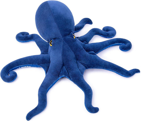 ZHONGXIN MADE Simulation Octopus Plush Toy - Blue 18" Soft Real Life Octopus Stuffed Animal Toys, Lifelike Deep Sea Creeping Animal Octopuses Plus...