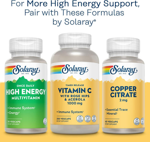 Solaray Vitamin B-Complex Chewables, Strawberry, Healthy Energy, Red Blood Cell, Stress & Metabolism Support, 50 Tablets...