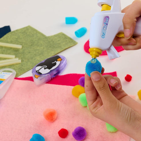 AdTech Ultra Low Temp Cool Glue Sticks, Mini 4-Inch – 15-Pack for Safe Crafting & DIY, Fast Bonding, Ideal for Delicate Materials, Fits Low Temp M...