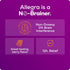 Allegra Children's 12-Hour Allergy Relief Liquid, Non-Drowsy Indoor and Outdoor Allergy Medicine, 30 mg Fexofenadine HCI Antihistamine for Kids, B...
