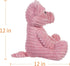 Apricot Lamb Plush Toys Corduroy Pig Stuffed Animal Soft Cuddly Perfect for Child (Corduroy Pig?8.5 Inches)...