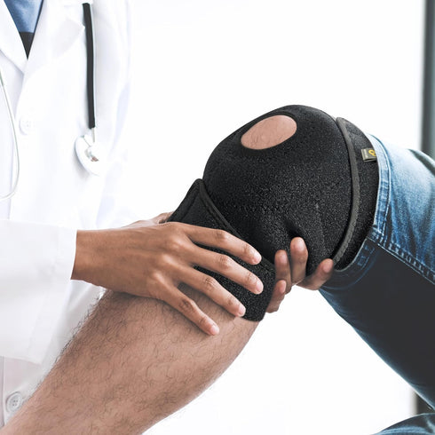Bracoo Knee Support Brace for Men Women, Adjustable Compression Sleeve Wrap Patellar Pad Tendon - Arthritis Pain, meniscus tear, Injury Recovery, ...