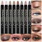 evpct 8Pcs Cream Eye Shadow Brightener Sticks Set for Eyes, Champagne Pearl Taupe Bronze Cocoa Stone Putty Smoky Amethyst Shimmer Matte Pencil Eye...