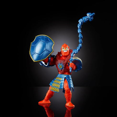 Masters of the Universe Origins Turtles of Grayskull Beast Man Action Figure Toy, 16 Articulations, TMNT & Motu Crossover with Accessories...