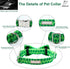 2023 NEW St.Patrick's Day Dog Collar with Bow Tie-Babole Pet, Cute Clover male Dog Collar with Safety Metal Buckle Adjustable Puppy Collars for Sm...