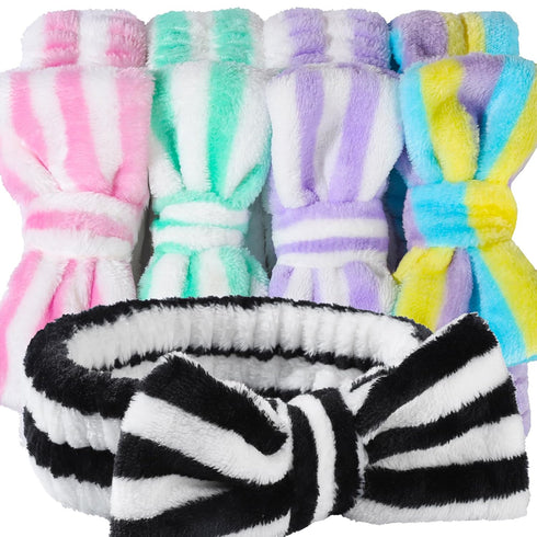 Teenitor Makeup Headband, Spa Headband For Girls, Bow Headbands, Fluffy Headbands for Washing Face, Make Up Headbands For Skincare...