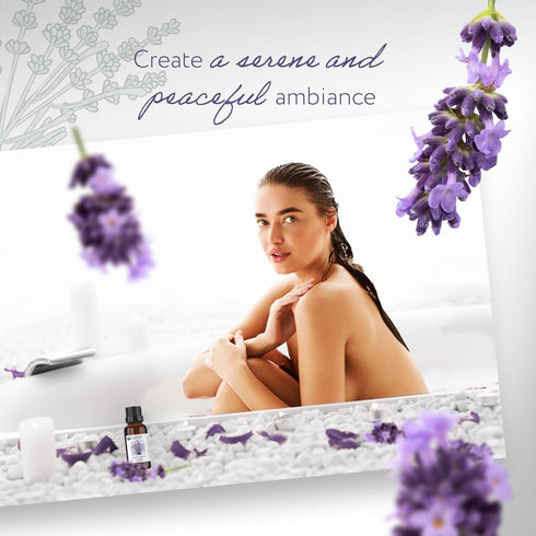HBNO® California Bottled Organic Lavender Essential Oil 1 fl oz (30ml) - USDA Certified Organic Lavender Oil for Skin, Perfect for Cleaning, Aroma...